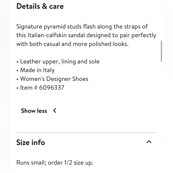 VALENTINO GARAVANI ROCKSTUD SLIDE SANDAL - Picture 7 of 7